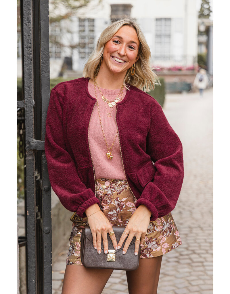 21Jewelz - The Label 21Jewelz | Bomber Bobbie - Bordeaux