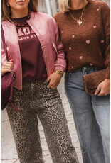 21Jewelz - The Label 21Jewelz | Trui Sterre - Bruin/Roze