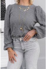 21Jewelz - The Label 21Jewelz | Top Bente - grijs