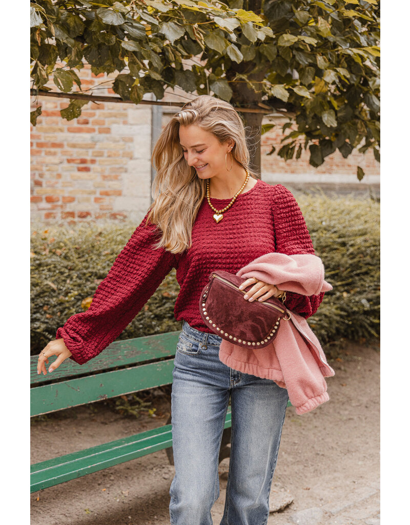 21Jewelz - The Label 21Jewelz | Top Bente - bordeaux