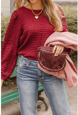 21Jewelz - The Label 21Jewelz | Top Bente - bordeaux