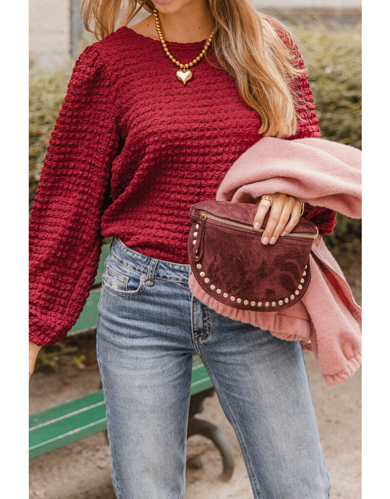 21Jewelz - The Label 21Jewelz | Top Bente - bordeaux