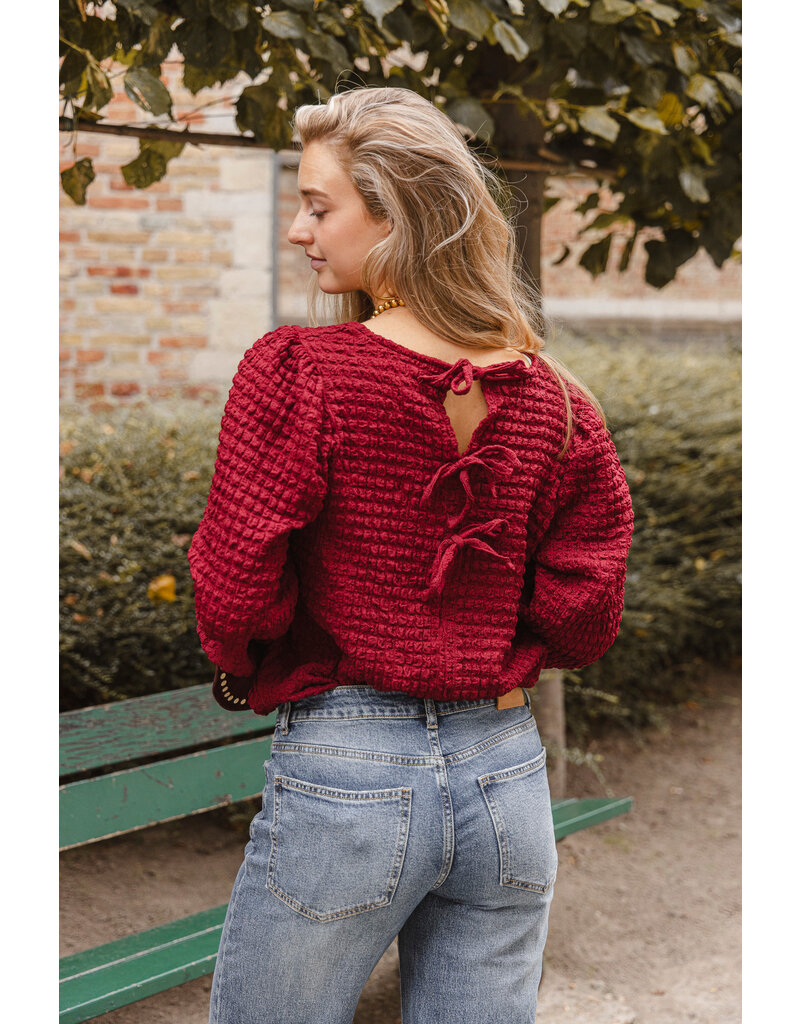 21Jewelz - The Label 21Jewelz | Top Bente - bordeaux