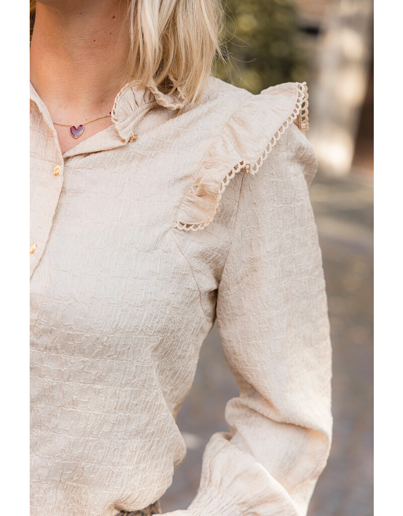 21Jewelz - The Label 21Jewelz | Blouse Kelly - beige