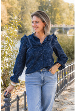 21Jewelz - The Label 21Jewelz | Blouse Jill - donkerblauw