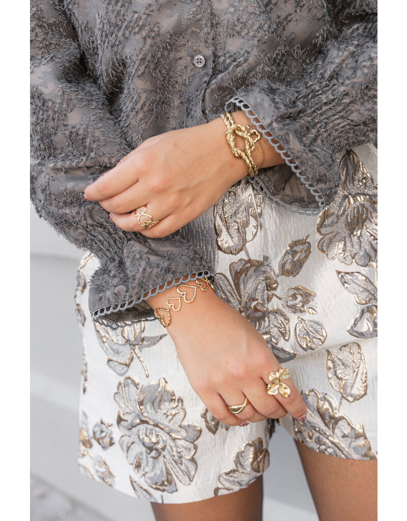 21Jewelz - The Label 21Jewelz | Blouse Jill - grijs