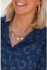 21Jewelz - The Label 21Jewelz | Blouse Britt - donkerblauw