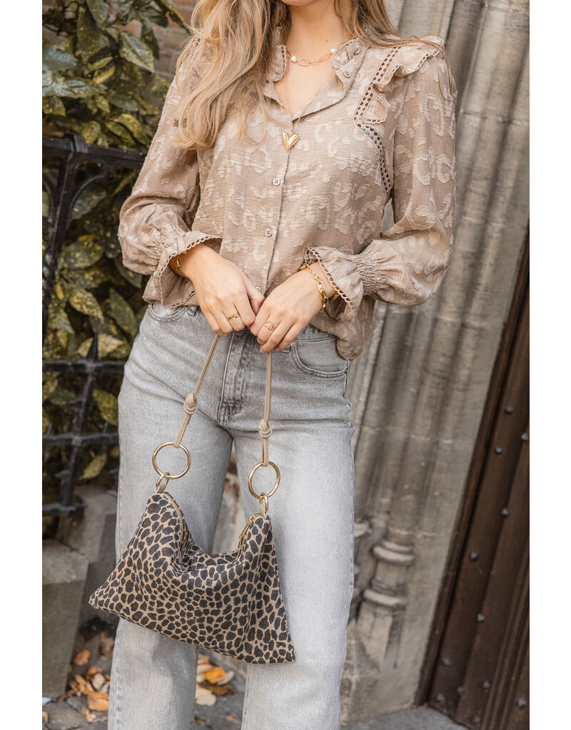 21Jewelz - The Label 21Jewelz | Blouse Britt - taupe