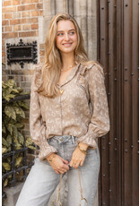 21Jewelz - The Label 21Jewelz | Blouse Britt - taupe