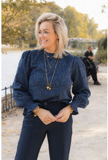 21Jewelz - The Label 21Jewelz | Blouse Emma - donkerblauw