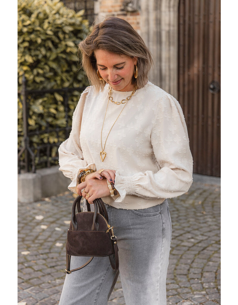 21Jewelz - The Label 21Jewelz | Blouse Gigi - beige