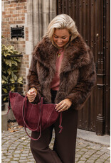 21Jewelz Cozy jas - choco bruin