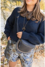 21Jewelz - The Label 21Jewelz | Trui Emma-Fay - donkerblauw