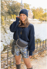21Jewelz - The Label 21Jewelz | Trui Emma-Fay - donkerblauw
