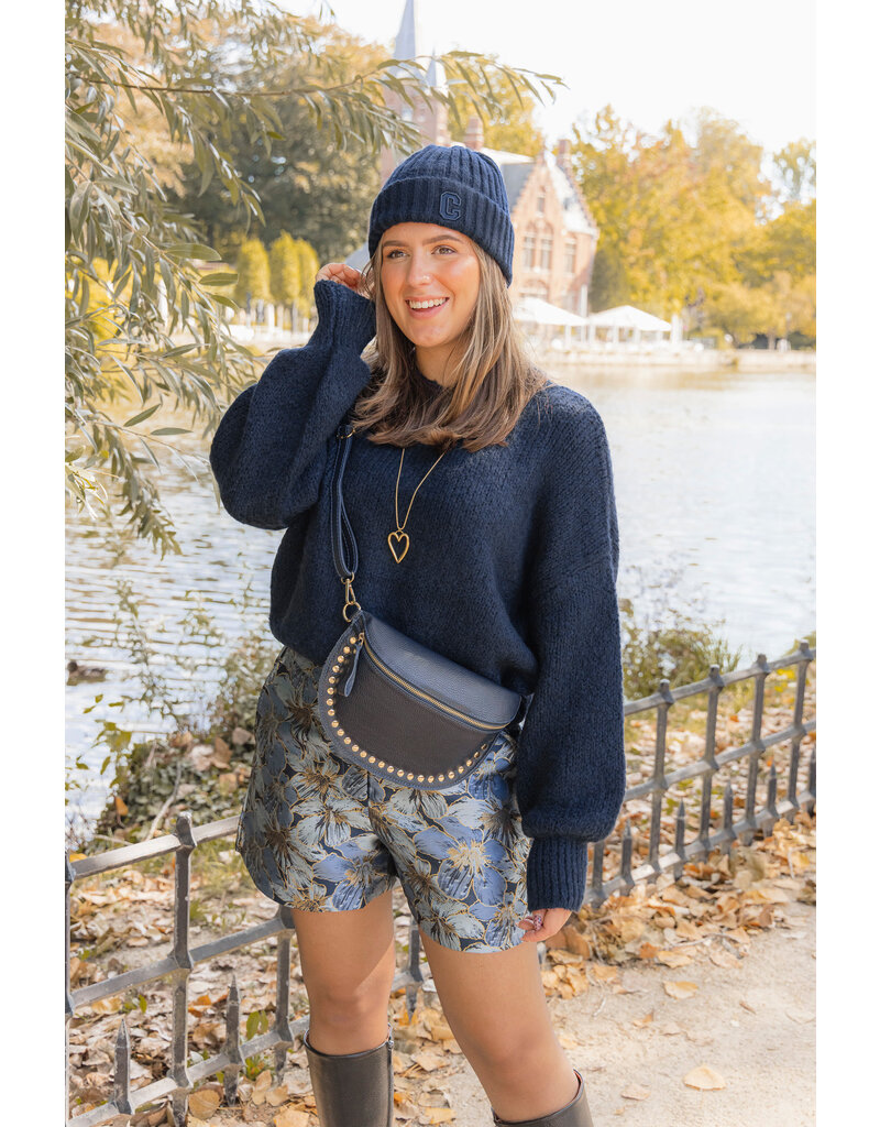 21Jewelz - The Label 21Jewelz | Trui Emma-Fay - donkerblauw