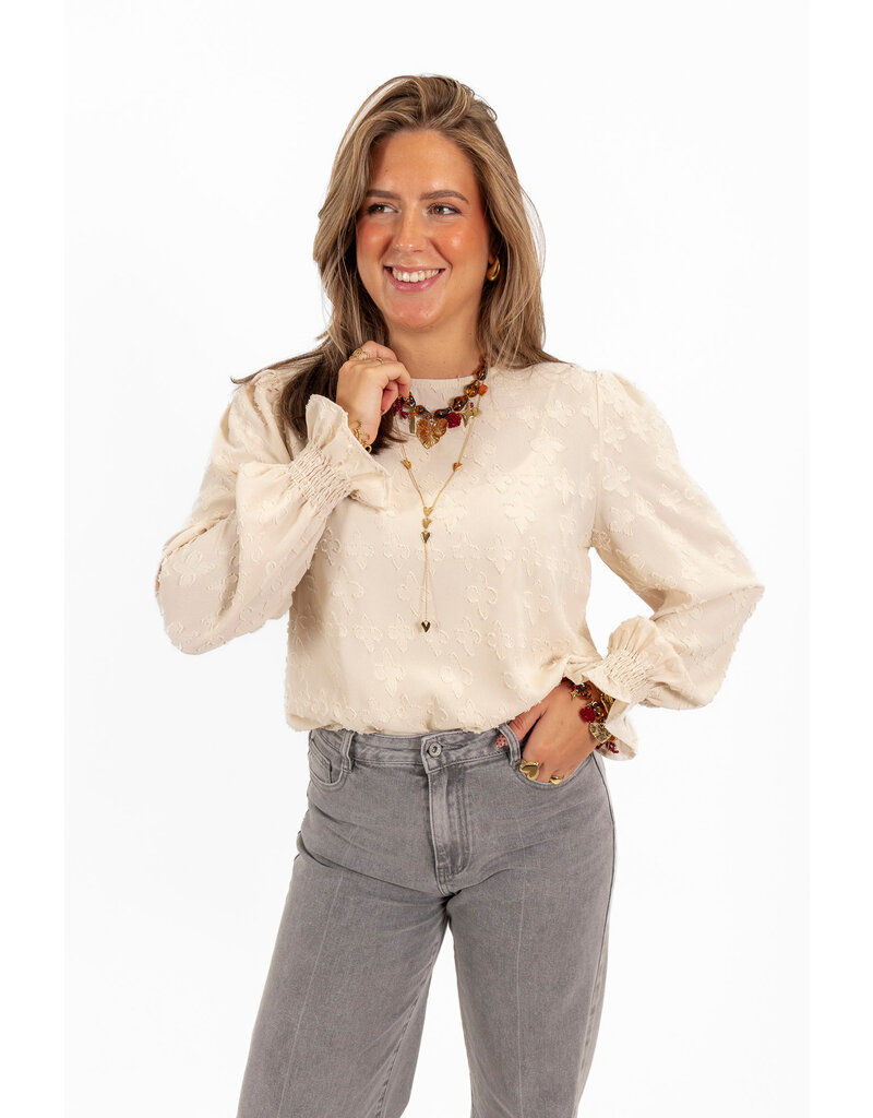 21Jewelz - The Label 21Jewelz | Blouse Gigi - beige