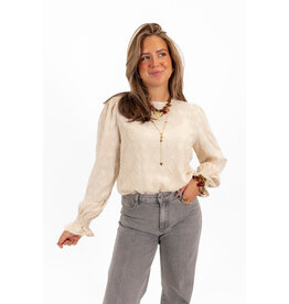 21Jewelz - The Label 21Jewelz | Blouse Gigi - beige