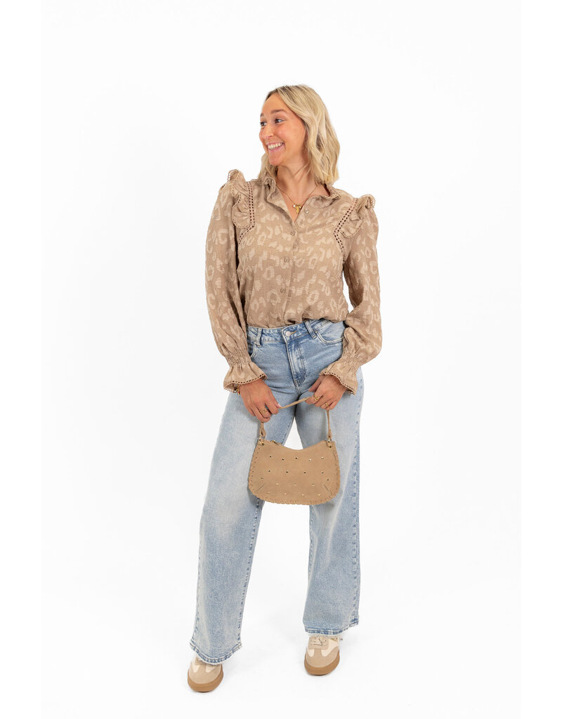 21Jewelz - The Label 21Jewelz | Blouse Britt - taupe