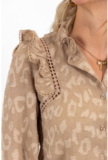 21Jewelz - The Label 21Jewelz | Blouse Britt - taupe