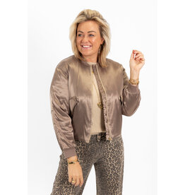 21Jewelz - The Label 21Jewelz | Bomber Myrthe - taupe
