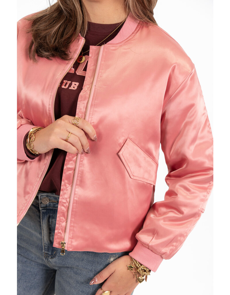 21Jewelz - The Label 21Jewelz | Bomber Myrthe - roze