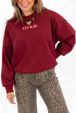 21Jewelz - The Label 21Jewelz | Sweater club 21 - bordeaux/roze