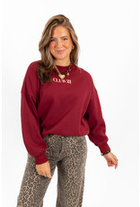 21Jewelz - The Label 21Jewelz | Sweater club 21 - bordeaux/roze