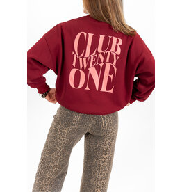 21Jewelz - The Label 21Jewelz | Sweater club 21 - bordeaux/roze