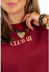 21Jewelz - The Label 21Jewelz | Sweater club 21 - bordeaux/roze