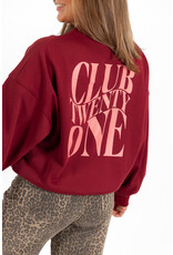 21Jewelz - The Label 21Jewelz | Sweater club 21 - bordeaux/roze