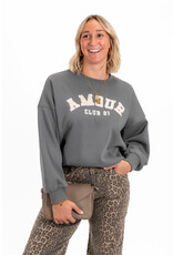 21Jewelz - The Label 21Jewelz | Sweater amour club 21 - grijs