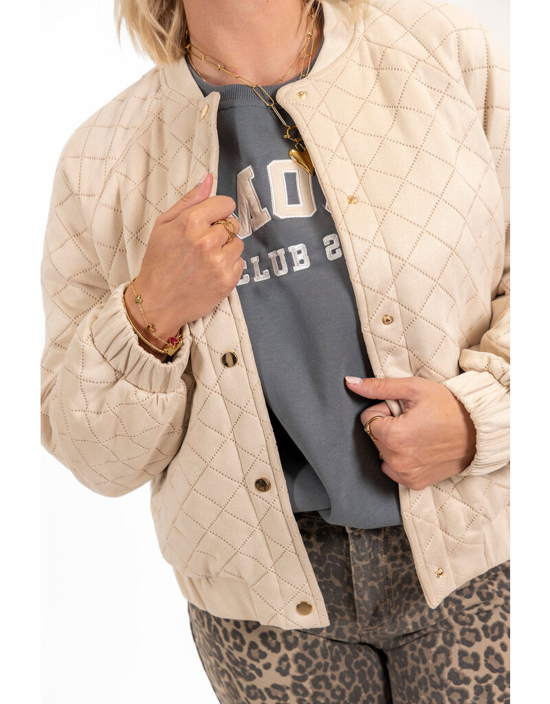 21Jewelz - The Label 21Jewelz | Bomber Esmee - ecru