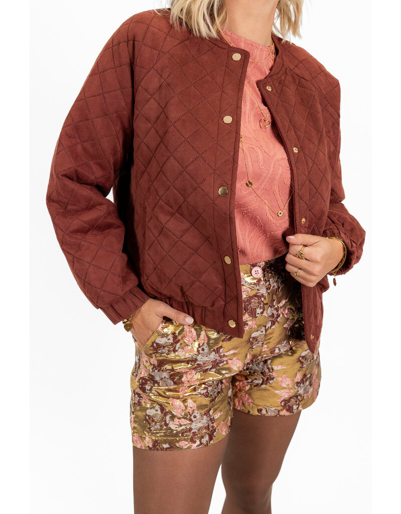 21Jewelz - The Label 21Jewelz | Bomber Esmee - roestbruin