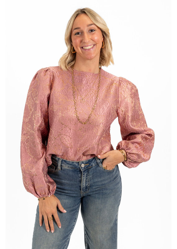 21Jewelz - The Label 21Jewelz | Blouse Juliette  - oudroze