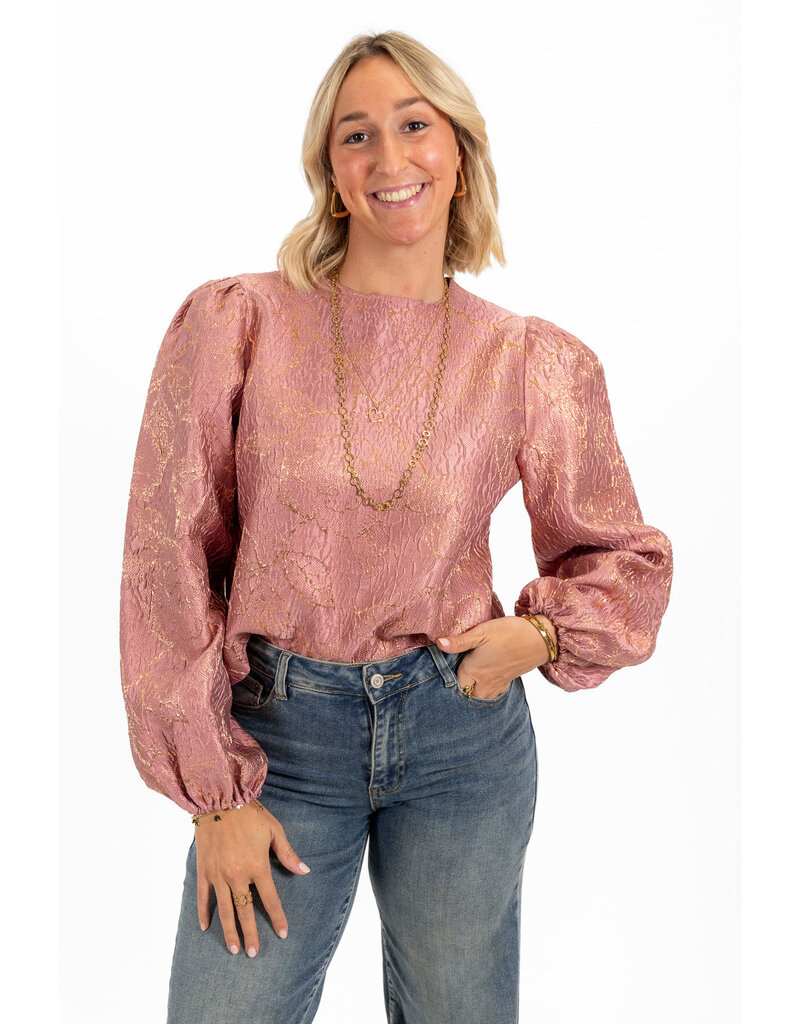 21Jewelz - The Label 21Jewelz | Blouse Juliette  - oudroze