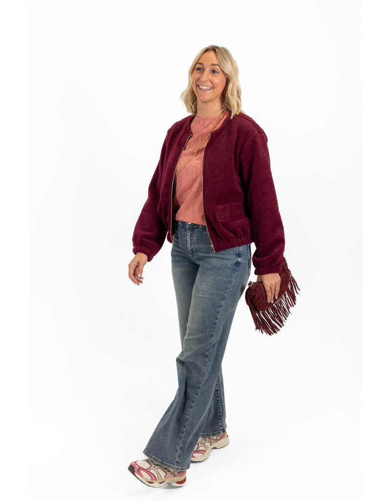 21Jewelz - The Label 21Jewelz | Bomber Bobbie - Bordeaux