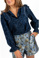 21Jewelz - The Label 21Jewelz | Blouse Jill - donkerblauw