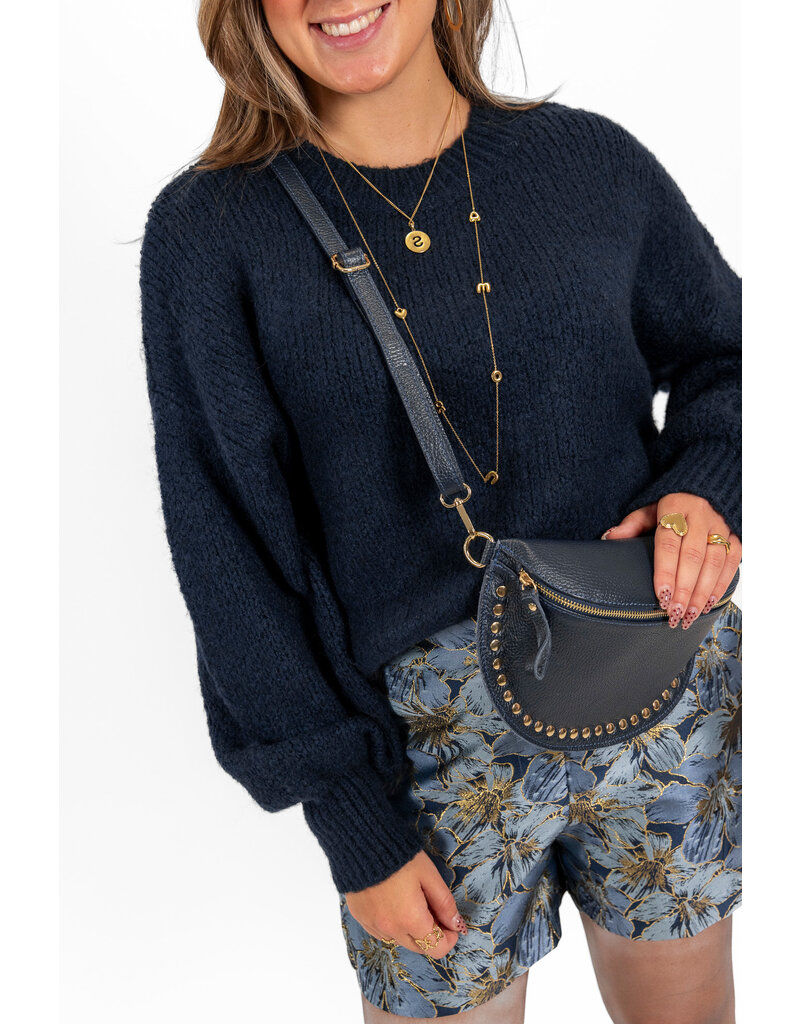 21Jewelz - The Label 21Jewelz | Trui Emma-Fay - donkerblauw
