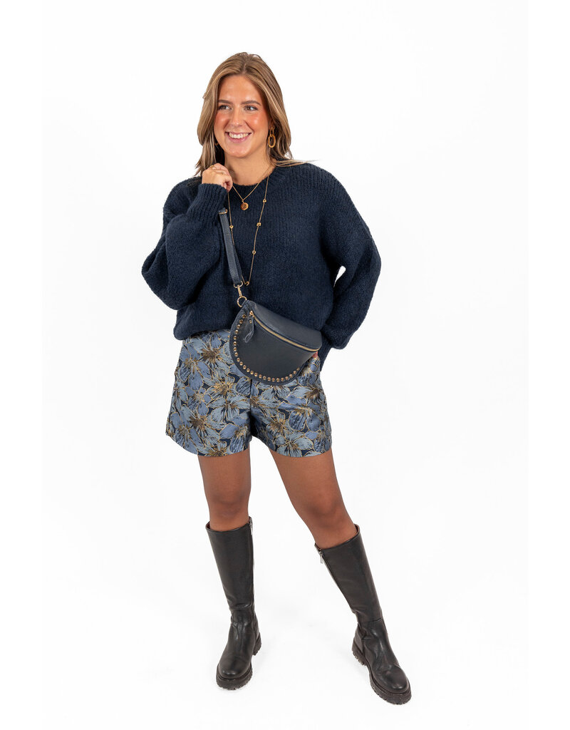 21Jewelz - The Label 21Jewelz | Trui Emma-Fay - donkerblauw