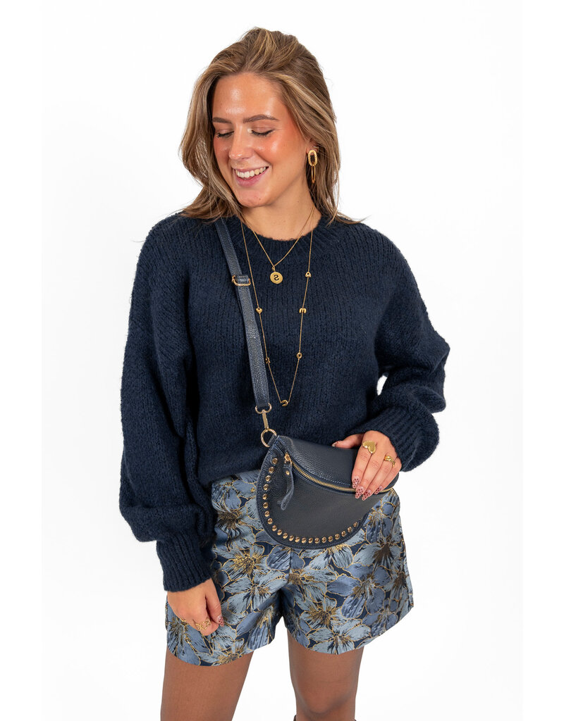 21Jewelz - The Label 21Jewelz | Trui Emma-Fay - donkerblauw