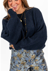 21Jewelz - The Label 21Jewelz | Trui Emma-Fay - donkerblauw