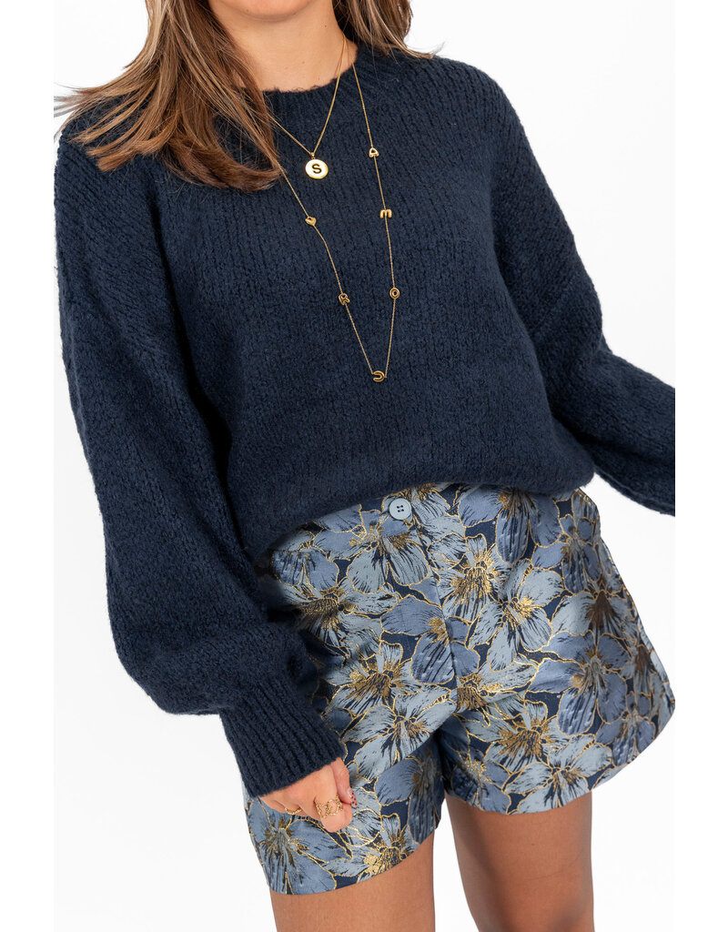 21Jewelz - The Label 21Jewelz | Trui Emma-Fay - donkerblauw