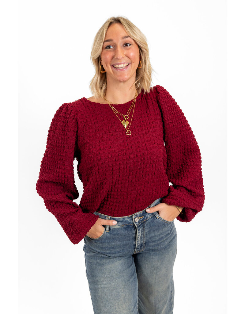 21Jewelz - The Label 21Jewelz | Top Bente - bordeaux