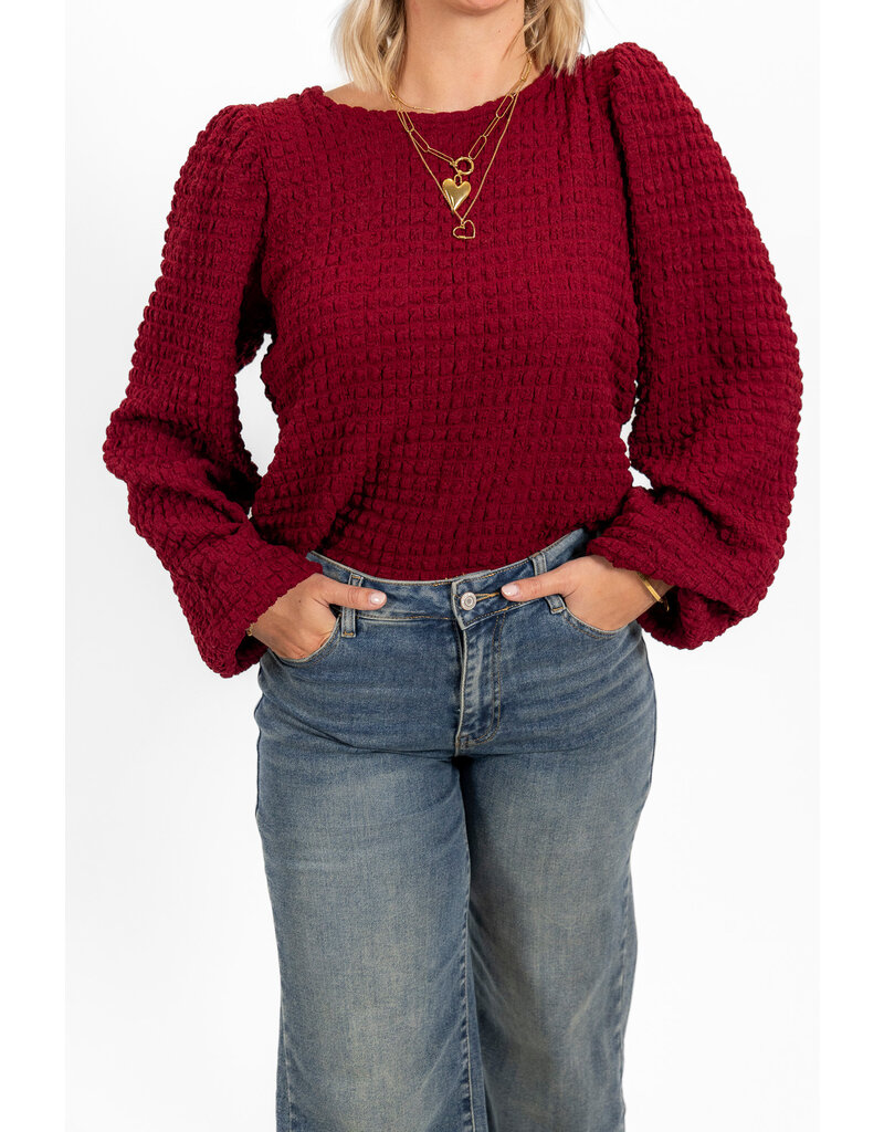 21Jewelz - The Label 21Jewelz | Top Bente - bordeaux