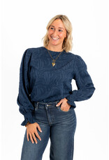 21Jewelz - The Label 21Jewelz | Blouse Emma - donkerblauw
