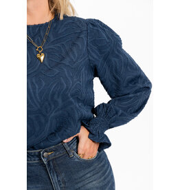 21Jewelz - The Label 21Jewelz | Blouse Emma - donkerblauw
