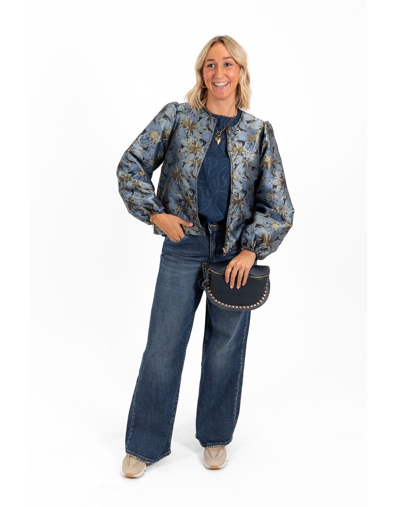 21Jewelz - The Label 21Jewelz | Blouse Emma - donkerblauw