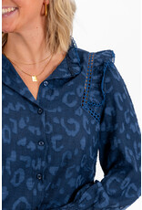 21Jewelz - The Label 21Jewelz | Blouse Britt - donkerblauw