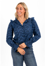 21Jewelz - The Label 21Jewelz | Blouse Britt - donkerblauw
