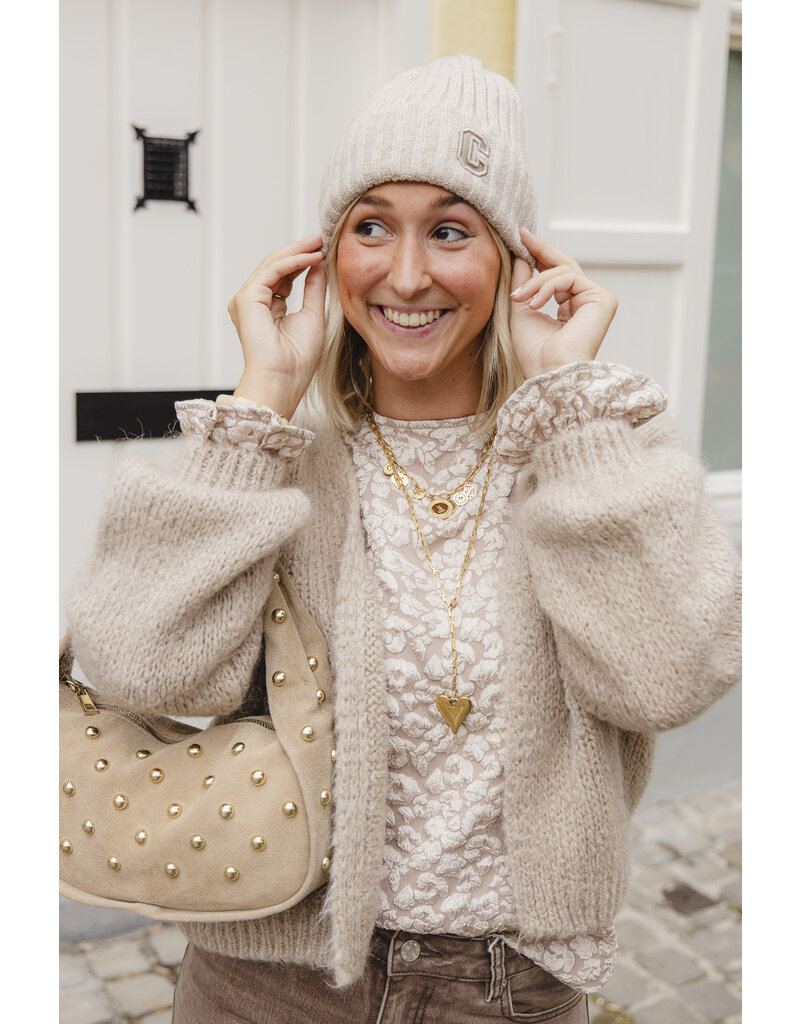 21Jewelz - The Label 21Jewelz | Top Steffie - taupe